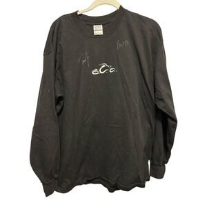 Orange County Choppers Autographed Tee Men's XL long sleeve black Paul SR & JR